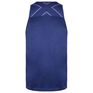 2XU BSR Singleta Active Mens Navy Blue Top