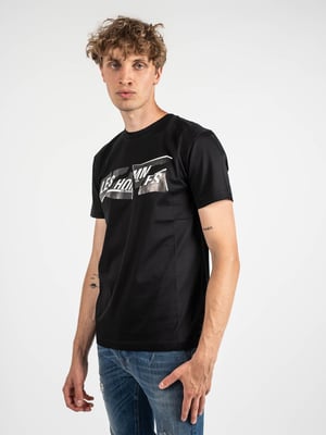 Camiseta Les Hommes Hombre Negro