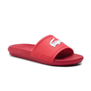 Lacoste Croco Sliding 119 1 Sliders rojos para hombres