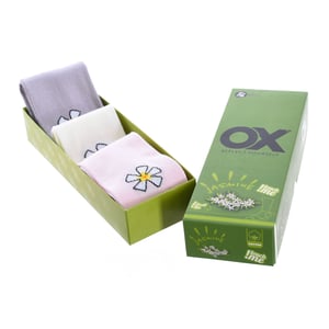 Pack de 6 calcetines bajos OX con aromas frescos talla única 36-41