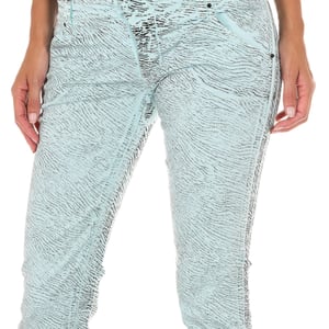 Pantalon Largo con bajos con corte estrecho 70DBF0585-R216 mujer