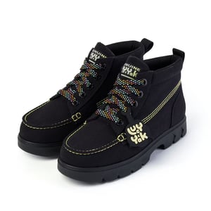 Pateadores hola x lucy botas negras para mujer