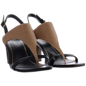 Sandalias viónicas de mujer de alondra marrón