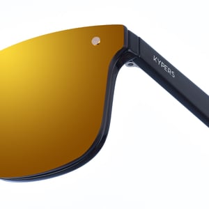 Gafas de sol de nylon con forma ovalada FRANK unisex