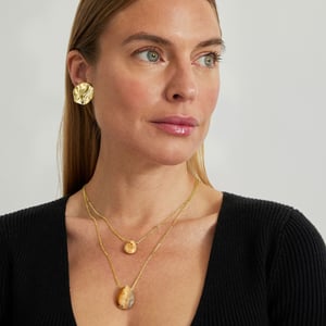 Collar Luxenter Abelia acabado en Oro Amarillo de 18 Kts
