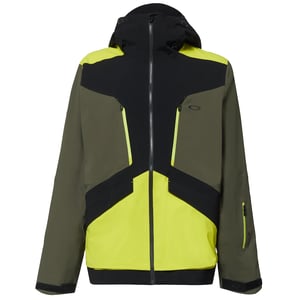 Oakley Alpine 3L Gore-Tex Shell Zip Up Mens Green Jacket 412774 02E