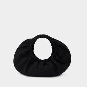 Bolso de hombro mediano Crescent - Alexander Wang - Nylon - Negro