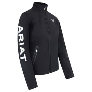 Ariat New Team Womens Black Softshell Chaqueta