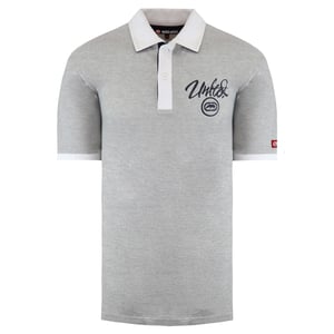 Ecko Undld. Midliner Mens Grey Marl Polo camiseta