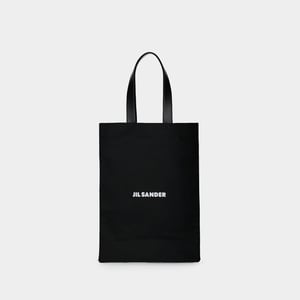 Tote Bag Book - Jil Sander - Algodón - Negro