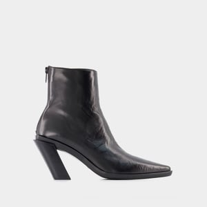 Sandalias Block Henri - Ann Demeulemeester - Piel - Negro