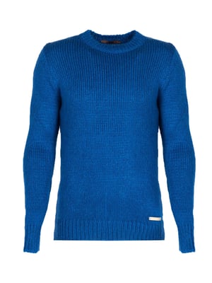 Takeshy Kurosawa Suéter Mohair del hombre azul