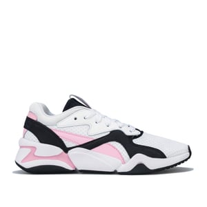 Puma Nova 90's Block Womens White White Entrenadores