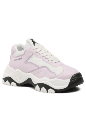 Patrizia Pepe Zapatillas de mujer Blanco, Violeta