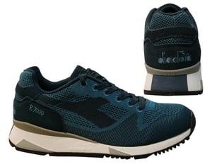 Diadora V7000 Weave Hombre Azul Entrenadores