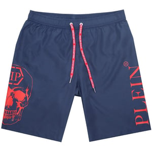 Philipp Plein Bañador PP Skull azul marino