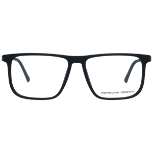 Porsche Design Cuadrado Negro Mens Glass marcos