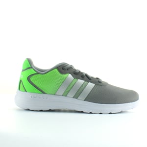 Adidas Neo Cloudfoam Mens Gray/Green Entrenadores