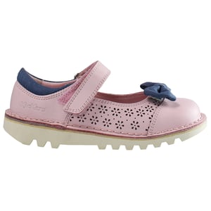 Pateadores Bowtie 2 niños zapatos rosados