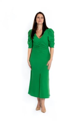 Vestido Midi - Verde