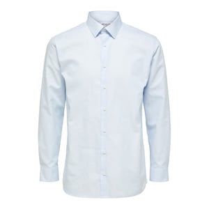 Selected Camisas Regethan Camisa Clásica Azul Claro