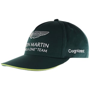 Gorra Verde Oficial del Equipo Aston Martin Cognizant F1 para Hombre