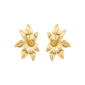 Pendientes Luxenter acabados en oro amarillo de 18K - Aucell