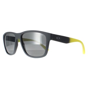 Armani Exchange AX4135S 81806G gris mate espejo plata gafas de sol