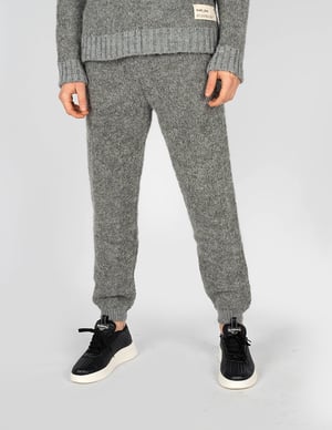 Takeshy Kurosawa Pantalones Boucle del hombre Gris