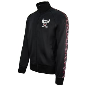 Chaqueta de pista para hombres de Mitchell & Ness NBA Chicago Bulls