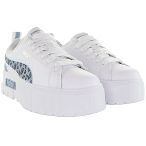 Zapatillas Puma Mayze Wild Kids blancas