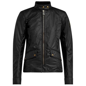 Belstaff Antrim chaqueta negra de algodon encerado