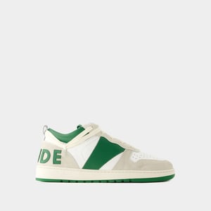 Zapatillas Rhecess Low - Rhude - Piel - Blanco/Verde