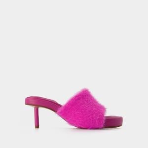 Mules Argilla en Poliamida Rosa