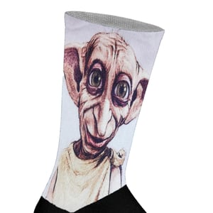Calcetines de caña larga estampados elásticos unisex
