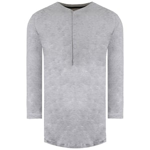 Under Armour Recovery Sleepwear Hombre Gris Henley Top