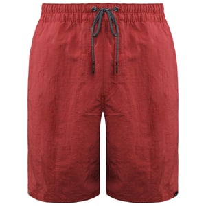 Vans fuera de la pared La cintura estirada Plain Marsala Mens Shorts vn0oqufxj