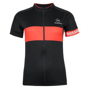 Top de ciclismo negro/rojo para hombre Rossignol