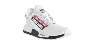 Adidas nmd r1 v2 entrenadores blancos para hombres