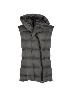 La Haine Inside Us Sin mangas Down Vest Unisex de mujer Gris