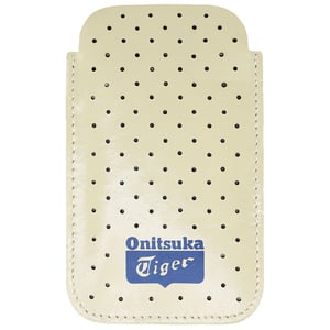 Onitsuka Tiger Cream Leather iPhone 5 Punta de manga de bolsas 113939 0397