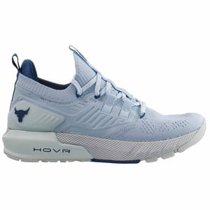 Under Armour X Project Rock 3 Blue Womens Running Trainers