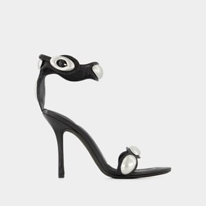 Sandalias Dome 105 - Alexander Wang - Piel - Negro
