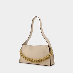 Bolso Kesme de piel marfil