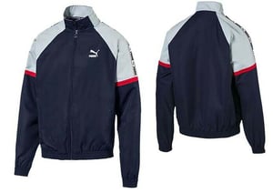 Chaqueta de pista tejida azul de Puma Xtg - hombre
