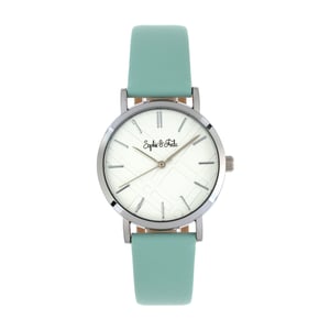 Reloj con correa de cuero Budapest de Sophie y Freda