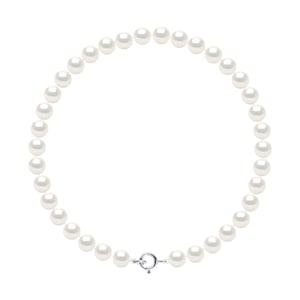 Pulseras de agua Pearls dulces 5-6 mm Gold blanco de oro blanco 18 quilates "Boda"