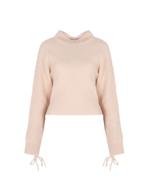 Patrizia Pepe Suéter de mujer beige