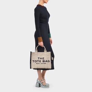 The Medium Tote Bag Jacquard - Marc Jacobs - Algodón - Warm Sand