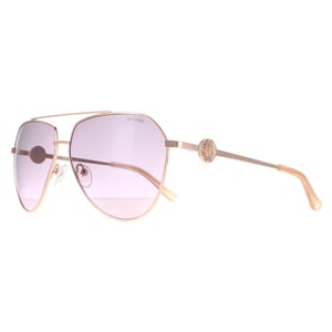Guess Pilots Ladies Brillante Oro Rosa Burdeos Gradiente GF6140
